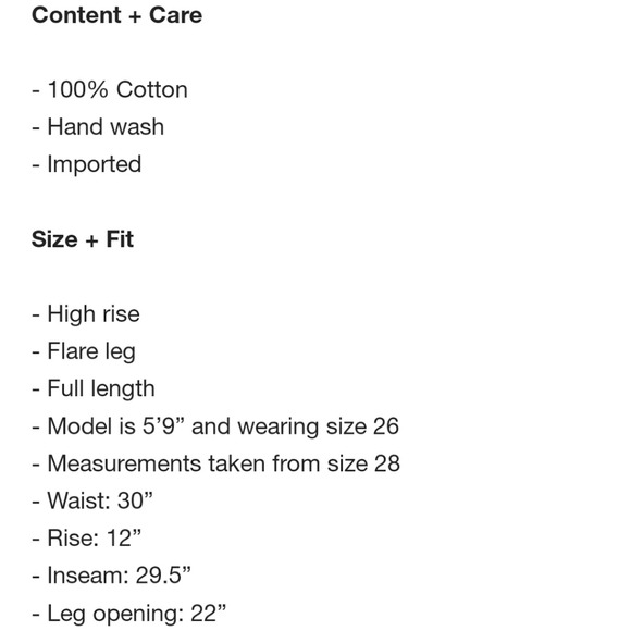 Urban Outfitters BDG High Waisted Flare Jean Indigo Crafted 26 - Picture 12 of 12